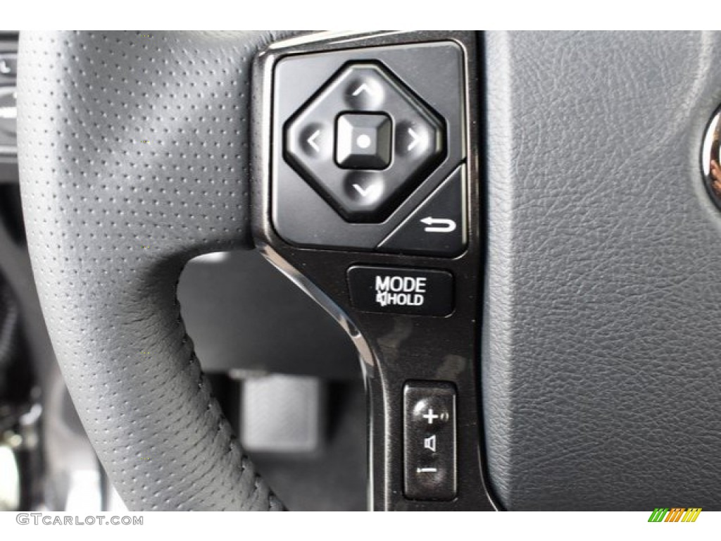 2019 Toyota 4Runner Nightshade Edition 4x4 Black Steering Wheel Photo #131511202