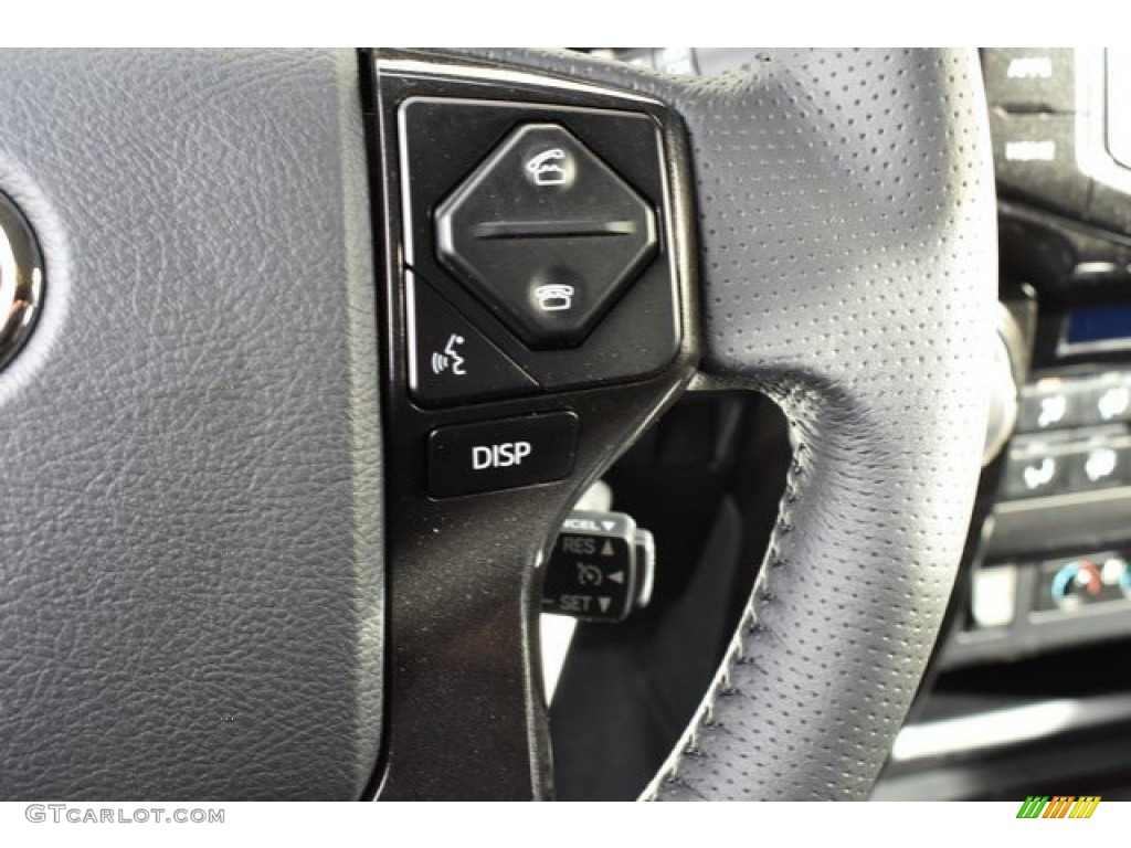 2019 Toyota 4Runner Nightshade Edition 4x4 Black Steering Wheel Photo #131511214