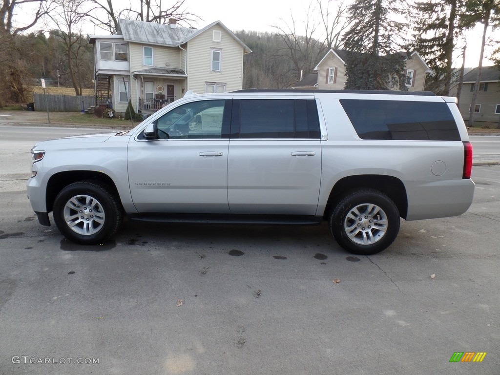 Silver Ice Metallic 2019 Chevrolet Suburban LS 4WD Exterior Photo #131511529