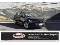 2019 Midnight Black Metallic Toyota Corolla Hatchback SE  photo #1