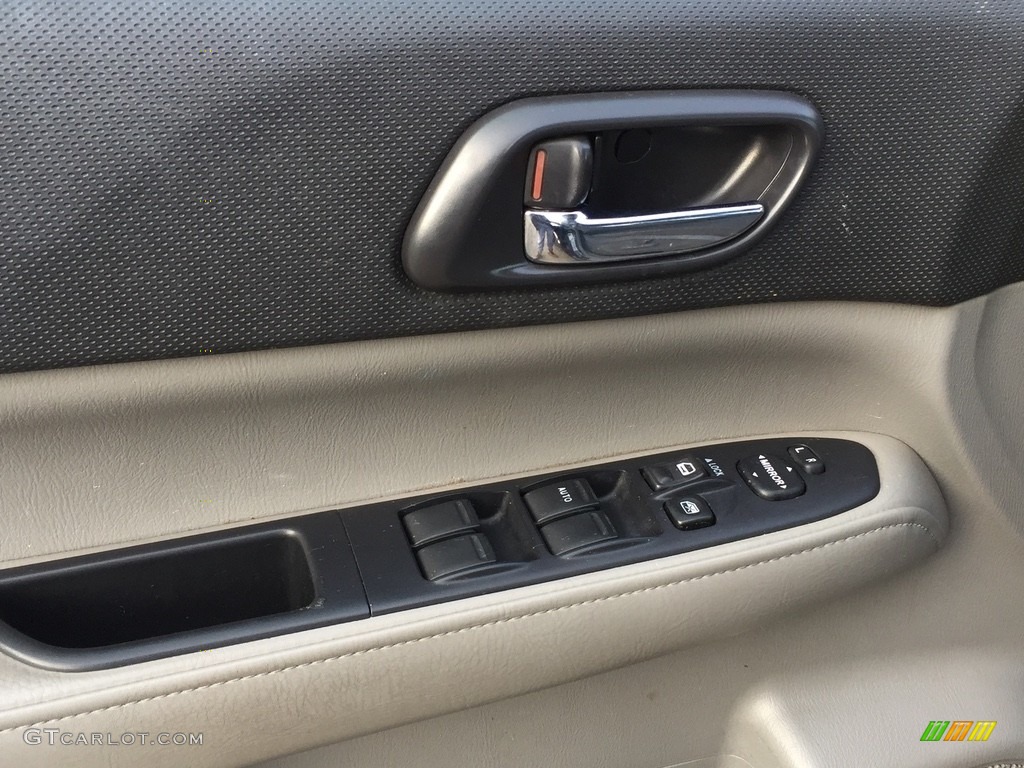 2008 Forester 2.5 X - Obsidian Black Pearl / Desert Beige photo #8