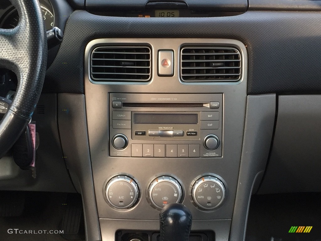2008 Forester 2.5 X - Obsidian Black Pearl / Desert Beige photo #12