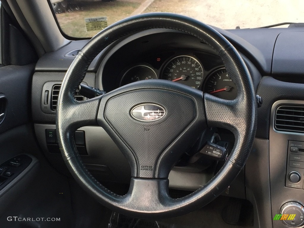 2008 Forester 2.5 X - Obsidian Black Pearl / Desert Beige photo #14