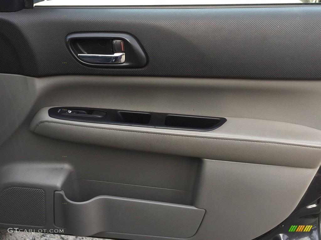 2008 Forester 2.5 X - Obsidian Black Pearl / Desert Beige photo #20