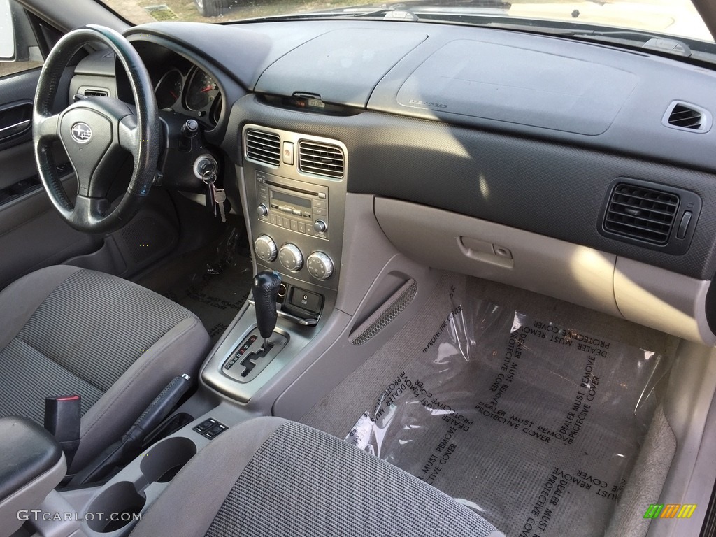 2008 Forester 2.5 X - Obsidian Black Pearl / Desert Beige photo #21