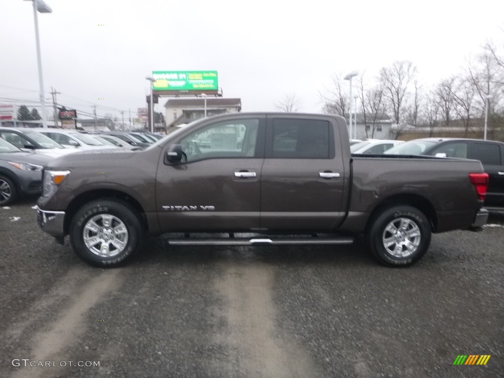 2019 Titan SV Crew Cab 4x4 - Java Metallic / Beige photo #7
