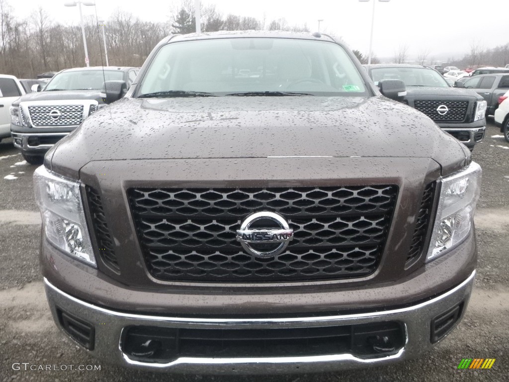 2019 Titan SV Crew Cab 4x4 - Java Metallic / Beige photo #9