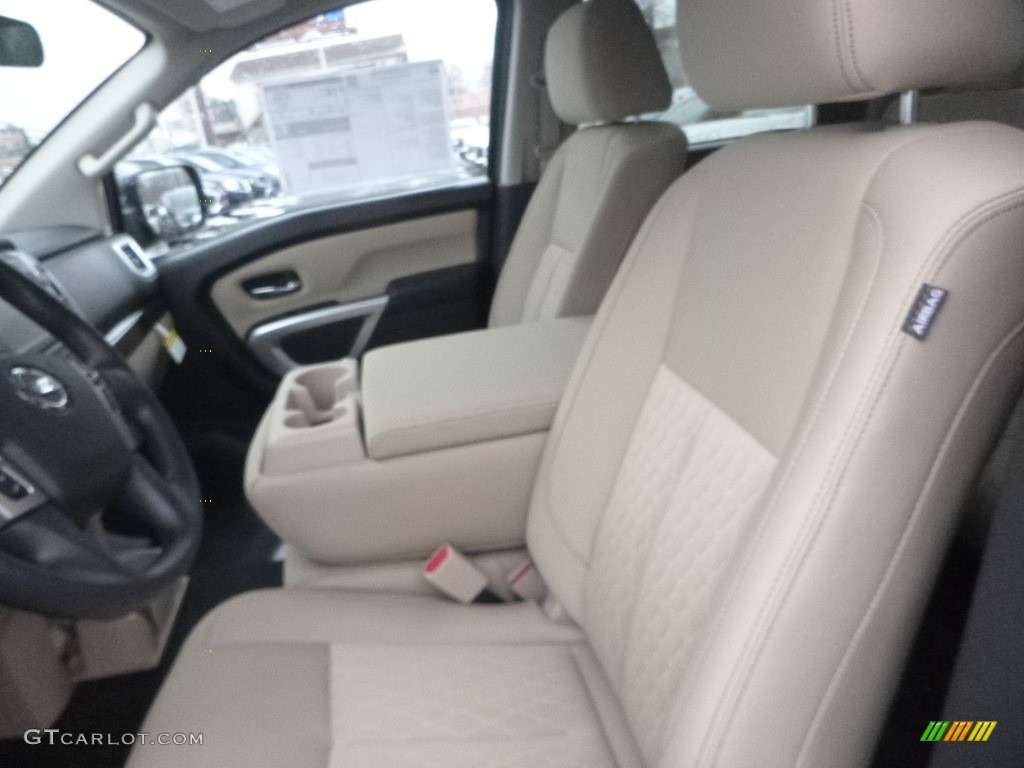 2019 Titan SV Crew Cab 4x4 - Java Metallic / Beige photo #14