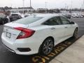 2019 Platinum White Pearl Honda Civic Touring Sedan  photo #6