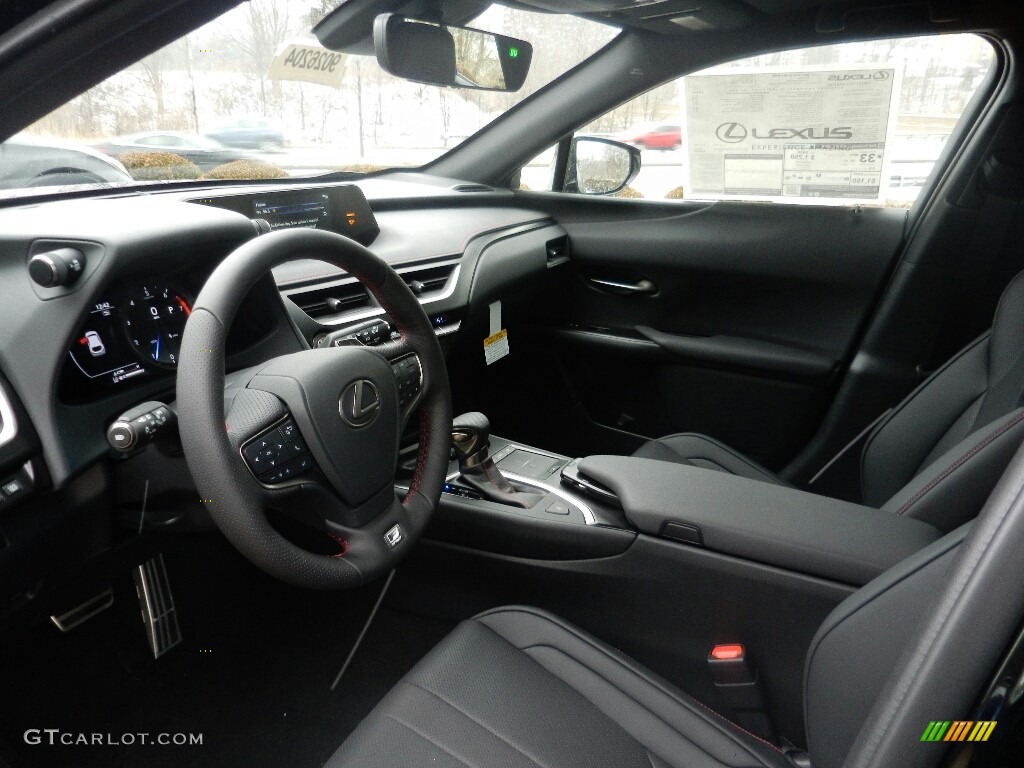 Black Interior 2019 Lexus UX 200 F Sport Photo #131516683
