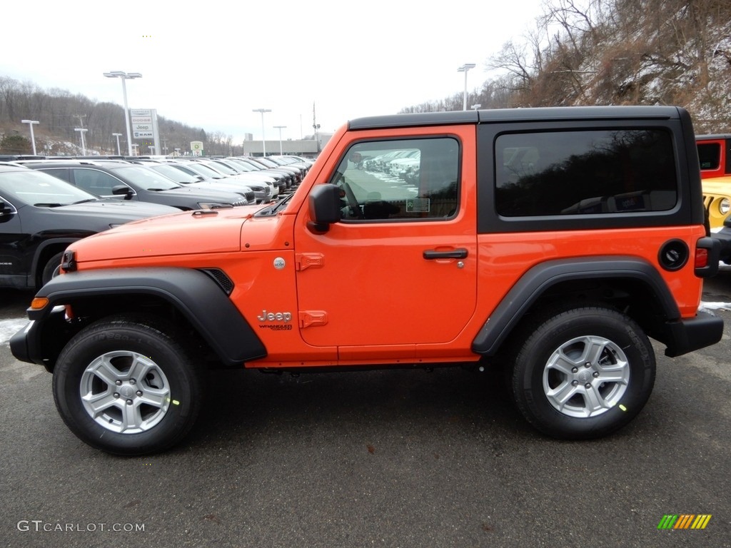 Punk'n Metallic 2019 Jeep Wrangler Sport 4x4 Exterior Photo #131517151