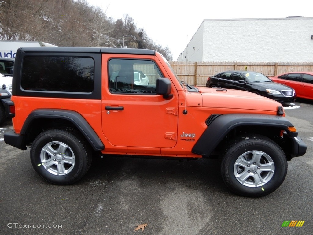 Punk'n Metallic 2019 Jeep Wrangler Sport 4x4 Exterior Photo #131517226