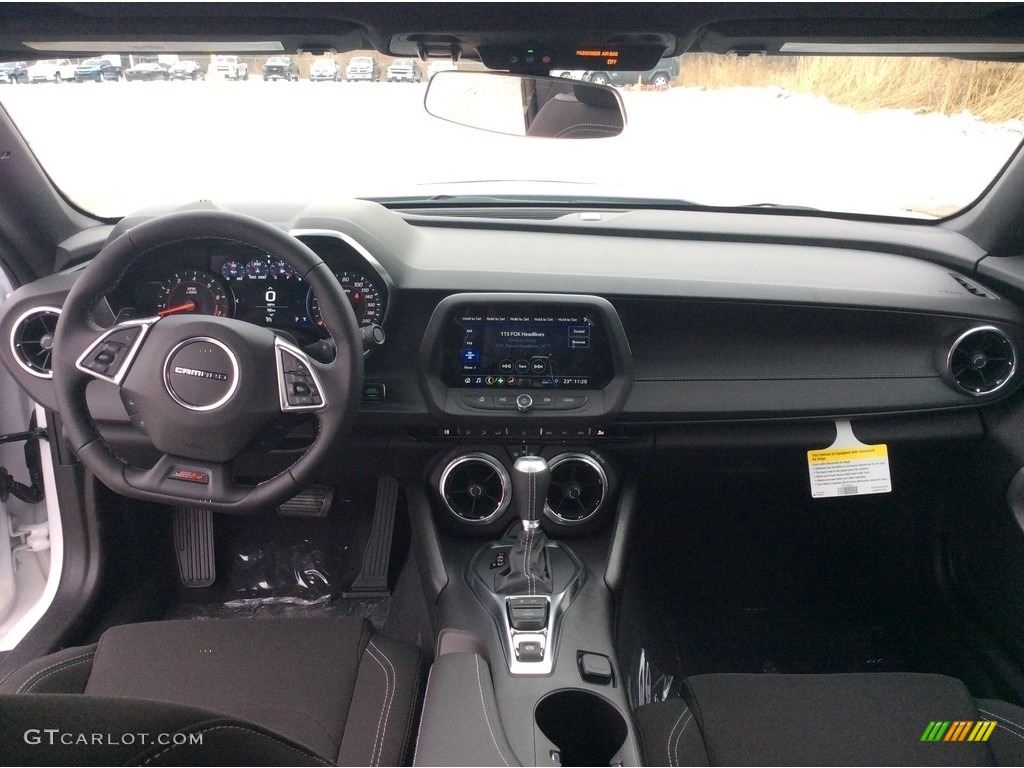 2019 Chevrolet Camaro SS Coupe Jet Black Dashboard Photo #131517460