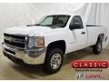 Summit White - Silverado 2500HD Work Truck Regular Cab Photo No. 1