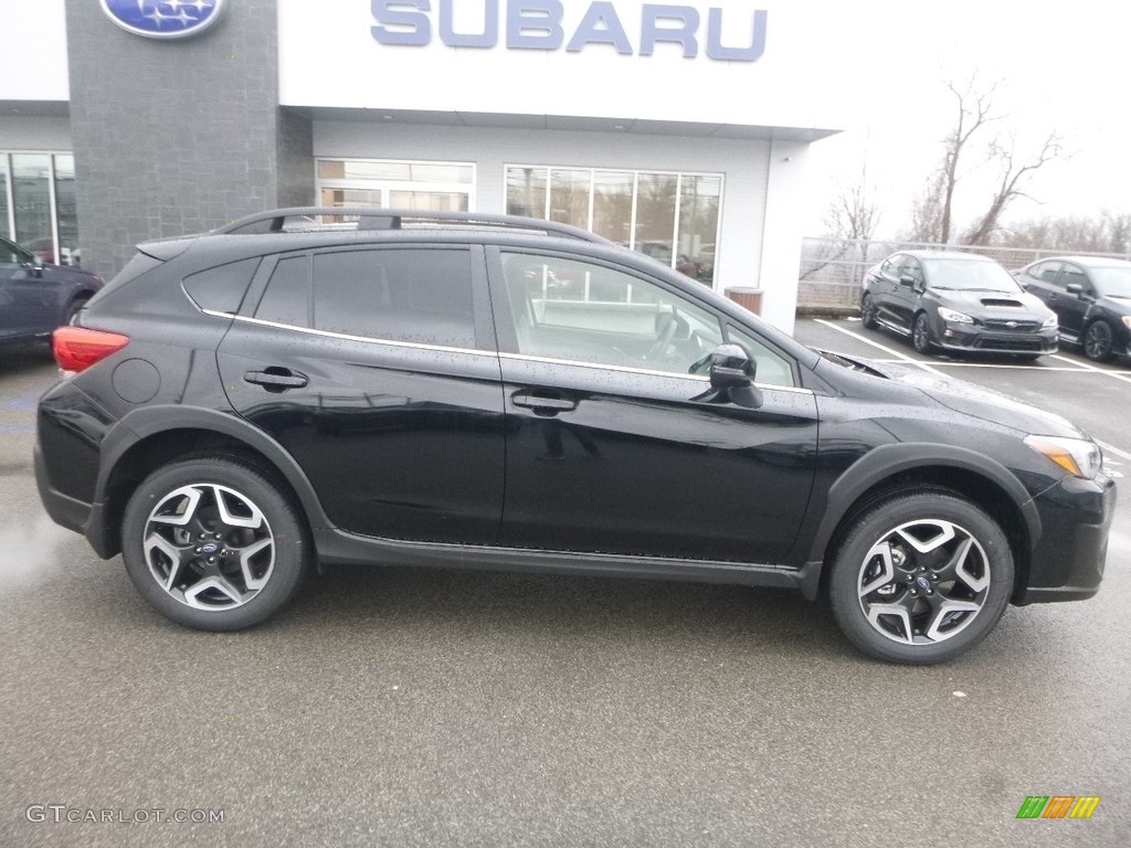 2019 Crosstrek 2.0i Limited - Crystal Black Silica / Black photo #3