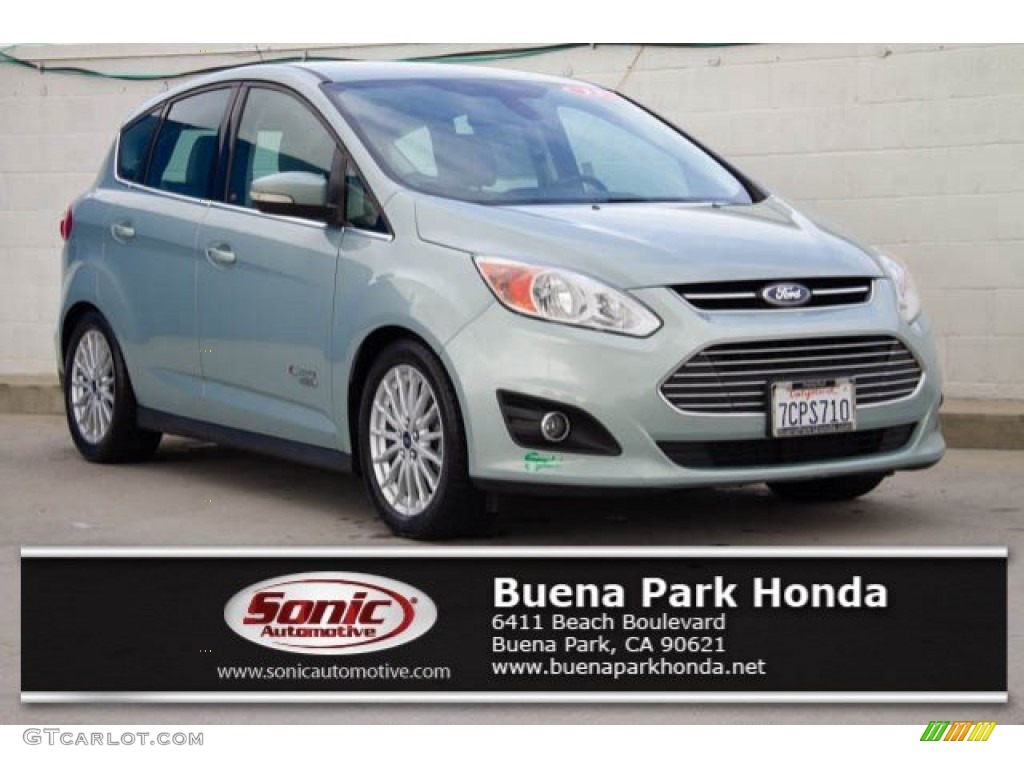 2013 C-Max Energi - Blue Candy / Medium Light Stone photo #1