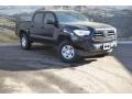 Midnight Black Metallic 2018 Toyota Tacoma SR Double Cab 4x4
