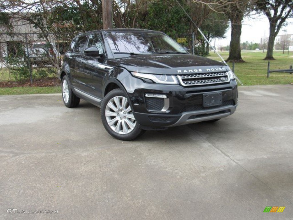 Santorini Black Metalllic Land Rover Range Rover Evoque