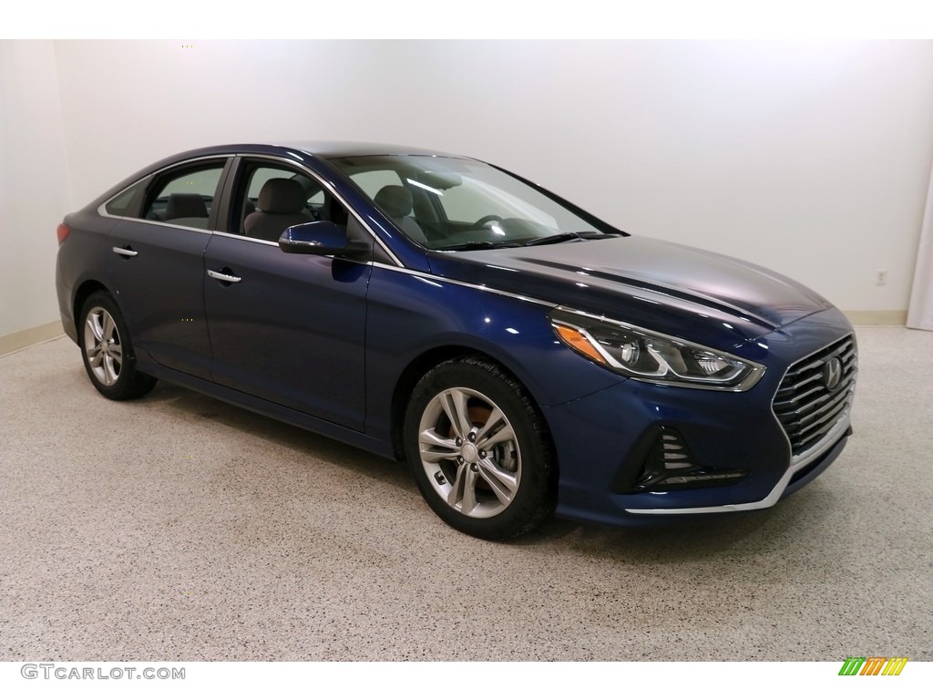 2018 Sonata SEL - Lakeside Blue / Gray photo #1