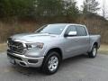 2019 Billett Silver Metallic Ram 1500 Laramie Crew Cab 4x4  photo #2