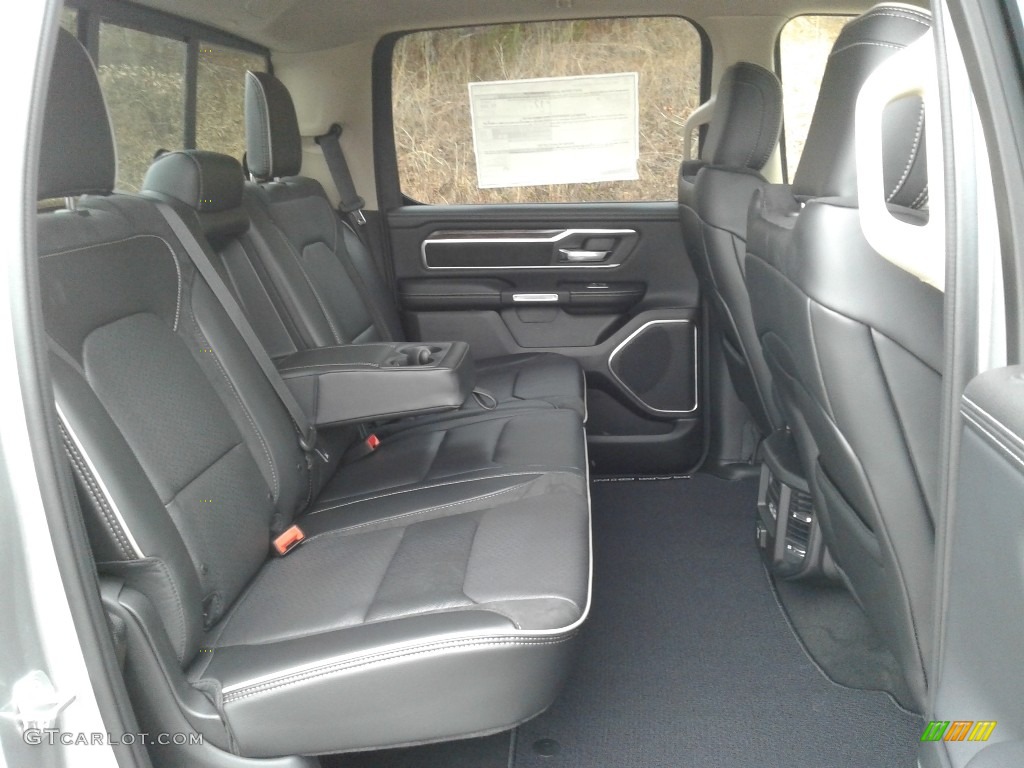 2019 1500 Laramie Crew Cab 4x4 - Billett Silver Metallic / Black photo #15