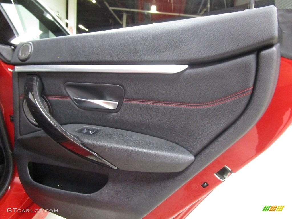 2019 4 Series 430i xDrive Gran Coupe - Melbourne Red Metallic / Black photo #13