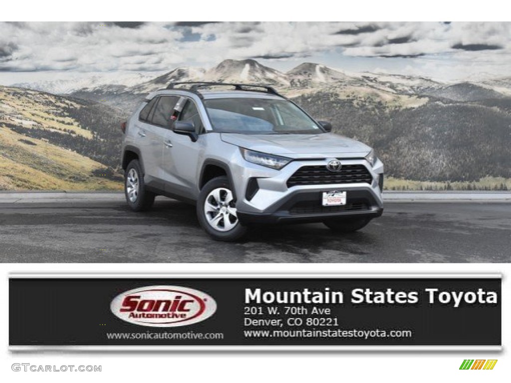 2019 RAV4 LE AWD - Silver Sky Metallic / Black photo #1