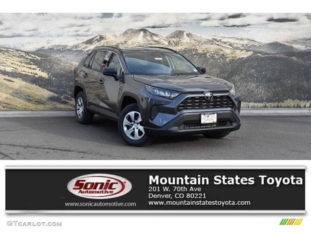 2019 RAV4 LE AWD - Magnetic Gray Metallic / Black photo #1