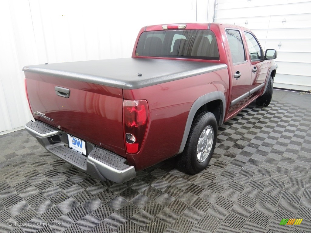 2008 Colorado LT Crew Cab - Victory Red / Ebony photo #14