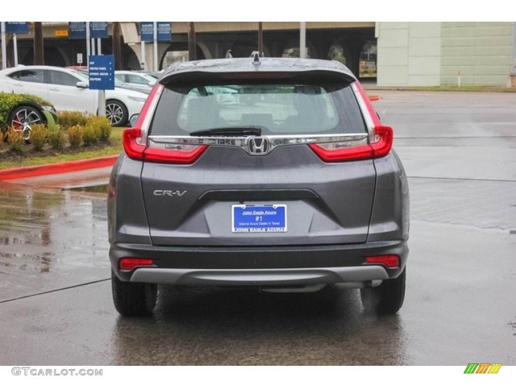 2017 CR-V LX - Modern Steel Metallic / Gray photo #6