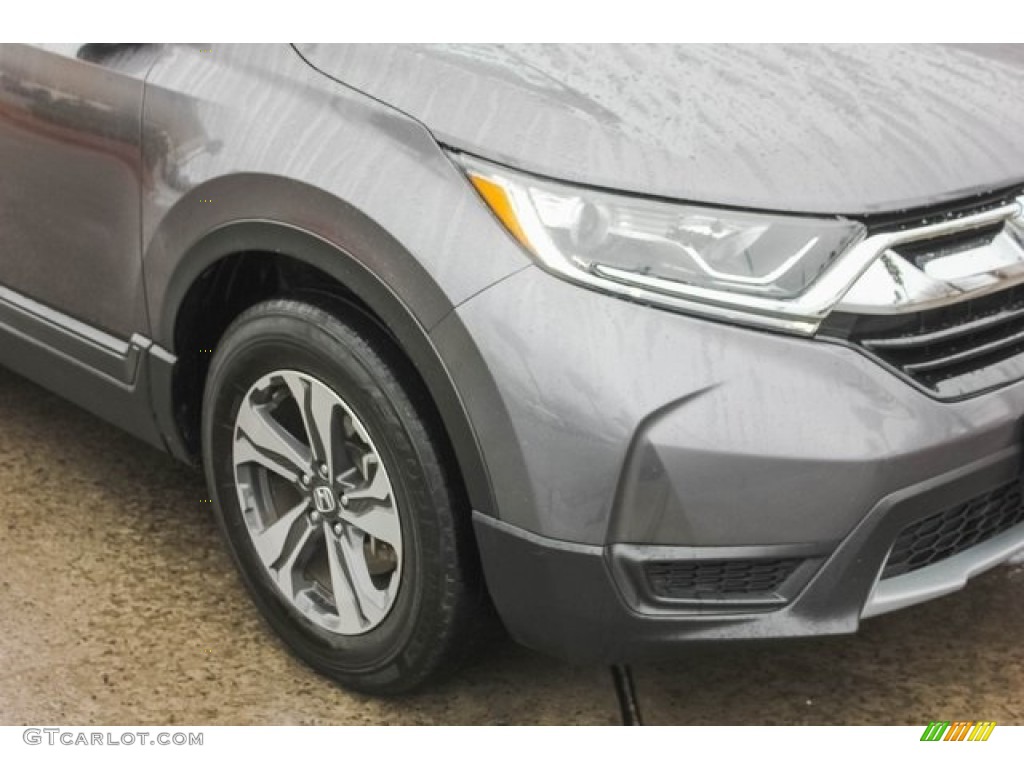 2017 CR-V LX - Modern Steel Metallic / Gray photo #10