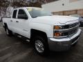 Summit White - Silverado 2500HD LT Double Cab 4x4 Photo No. 8