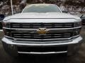 Summit White - Silverado 2500HD LT Double Cab 4x4 Photo No. 9