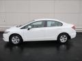 Taffeta White - Civic LX Sedan Photo No. 2