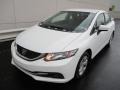 Taffeta White - Civic LX Sedan Photo No. 8