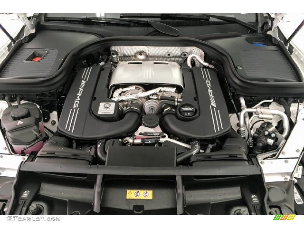 2019 Mercedes-Benz GLC AMG 63 4Matic Coupe 4.0 Liter AMG biturbo DOHC 32-Valve VVT V8 Engine Photo #131532115