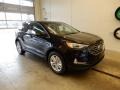 2019 Agate Black Ford Edge SEL AWD  photo #1