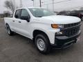 Summit White 2019 Chevrolet Silverado 1500 WT Double Cab 4WD Exterior