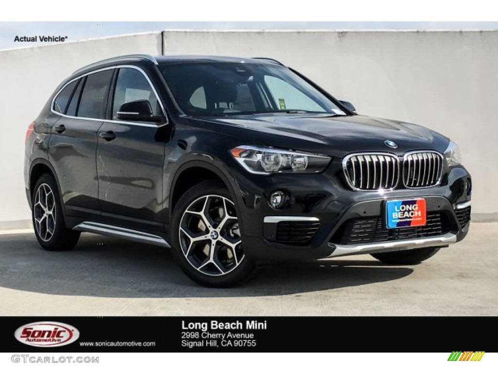 2019 X1 sDrive28i - Jet Black / Black photo #1