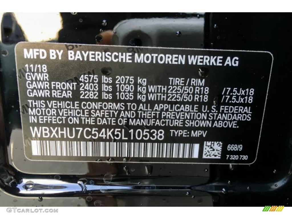 2019 X1 sDrive28i - Jet Black / Black photo #11