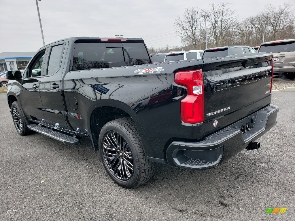 2019 Silverado 1500 RST Double Cab 4WD - Black / Jet Black photo #6