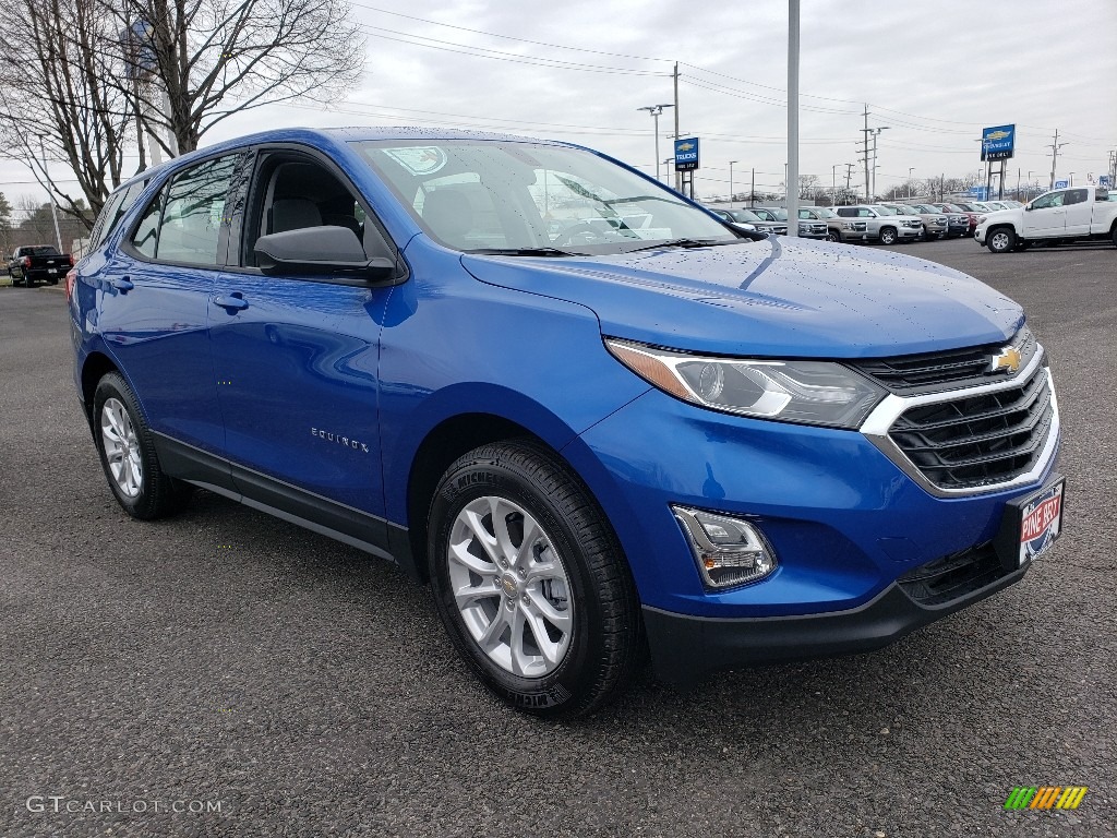 2019 Equinox LS - Kinetic Blue Metallic / Medium Ash Gray photo #1