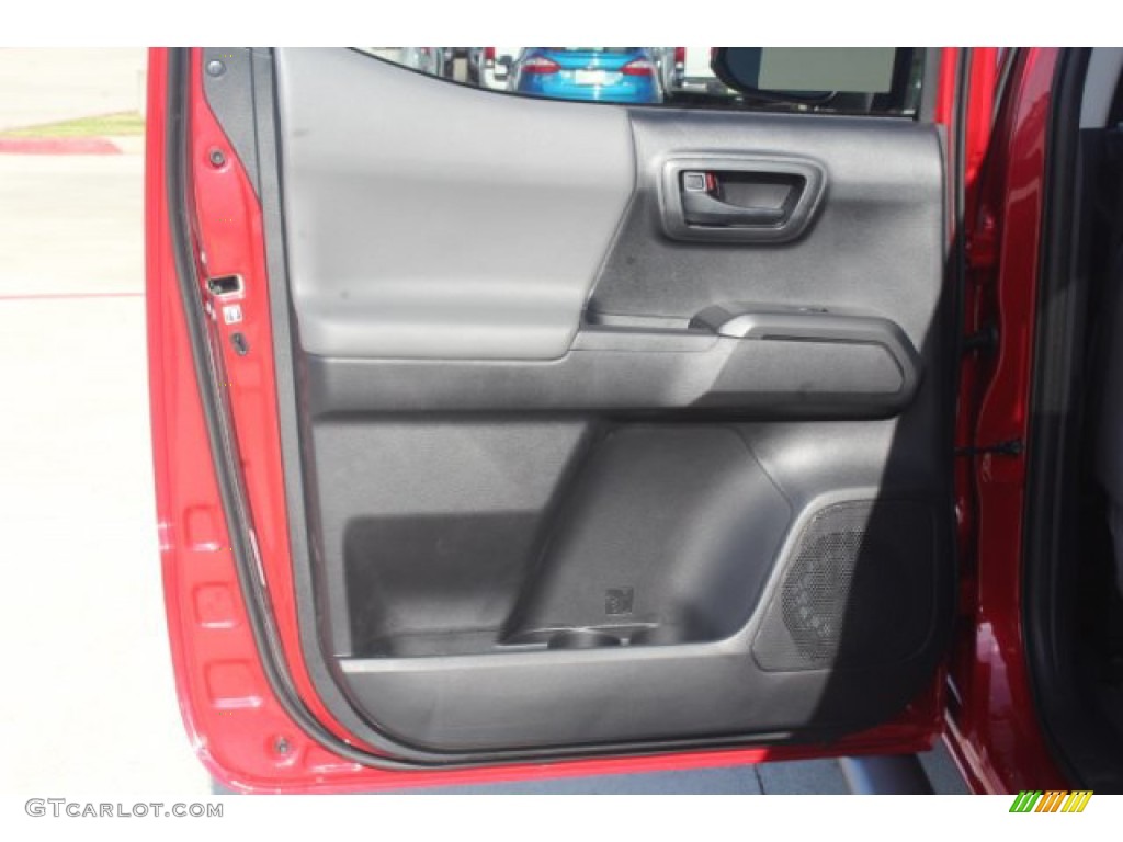 2019 Tacoma TSS Double Cab - Barcelona Red Metallic / Cement Gray photo #15