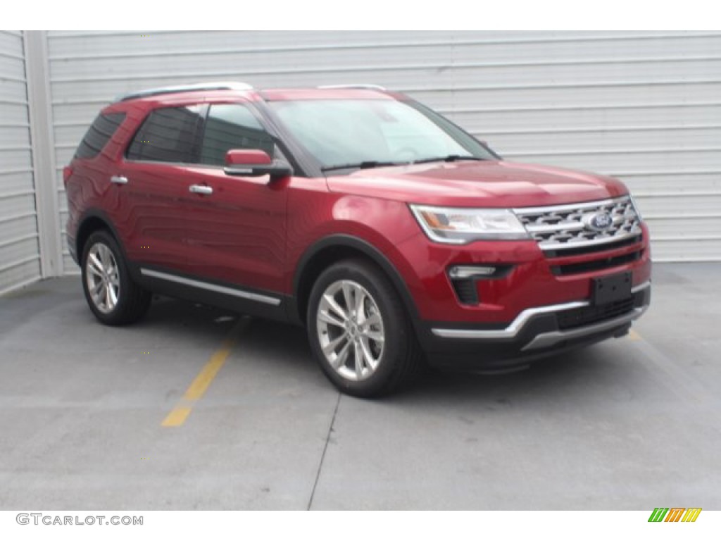 2019 Explorer Limited - Ruby Red / Medium Black photo #2