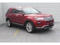 2019 Ruby Red Ford Explorer Limited  photo #2