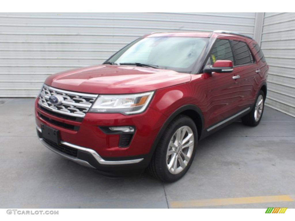 2019 Explorer Limited - Ruby Red / Medium Black photo #4