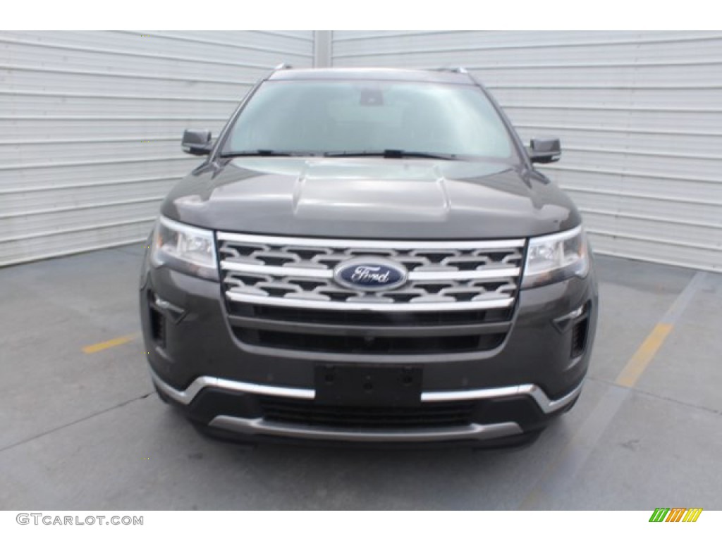2019 Explorer Limited - Magnetic / Medium Black photo #3