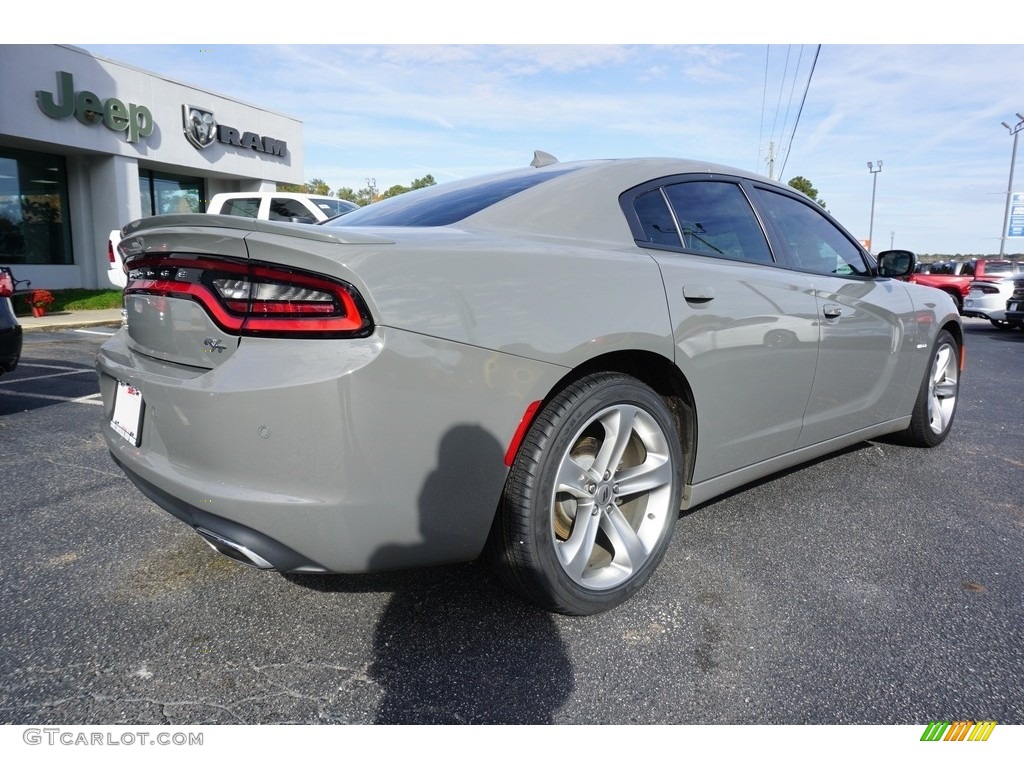 2018 Charger R/T - Destroyer Gray / Black photo #12
