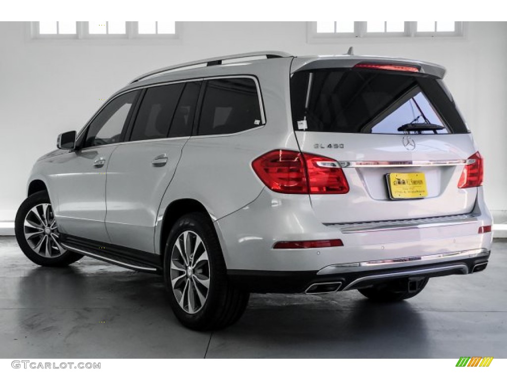 2016 GL 450 4Matic - Iridium Silver Metallic / Black photo #10