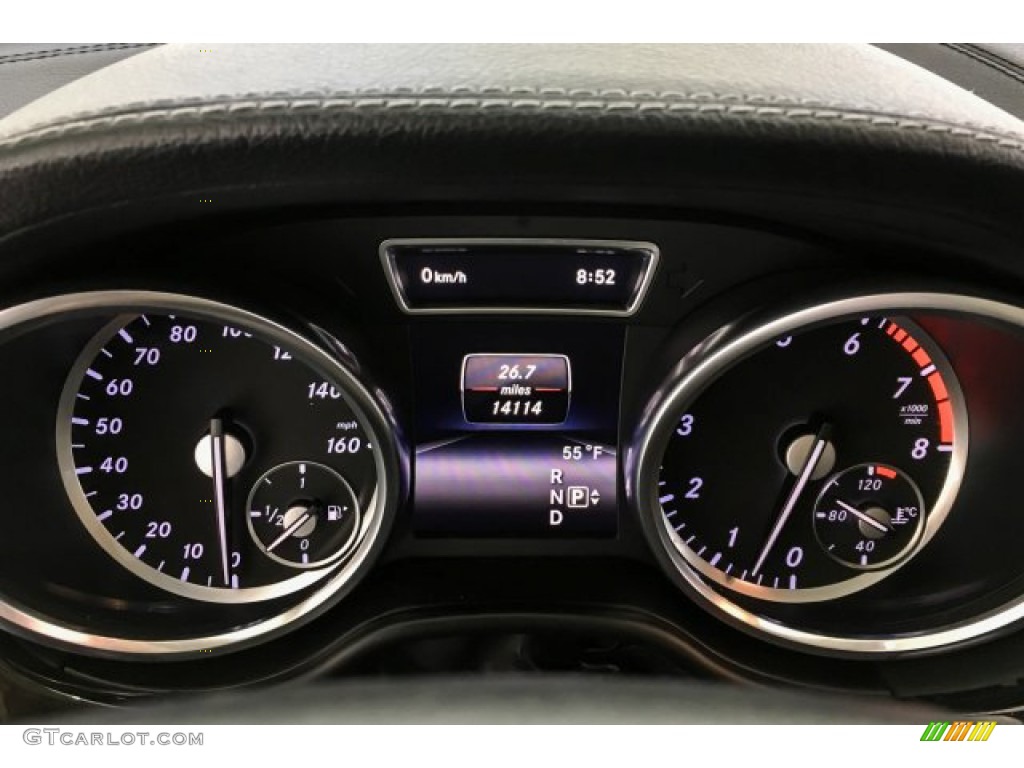 2016 GL 450 4Matic - Iridium Silver Metallic / Black photo #21